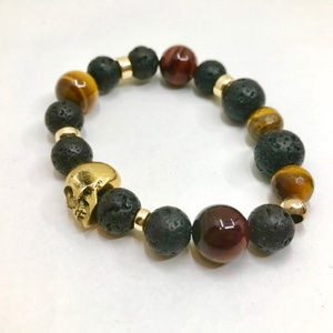 Bracelet: Unisex, Fierce, Unique, Tiger's Eye